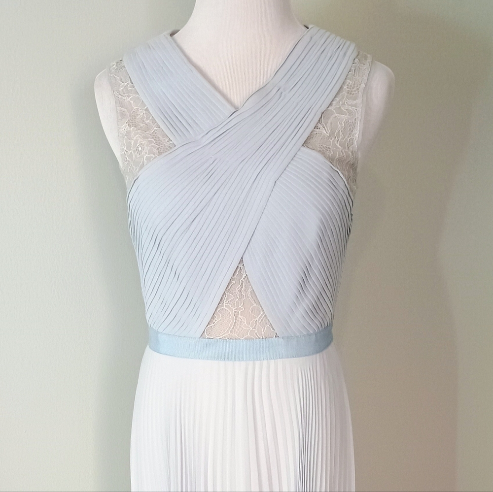 BCBGMaxAzria Caia Dress Crystal Blue Size 6
